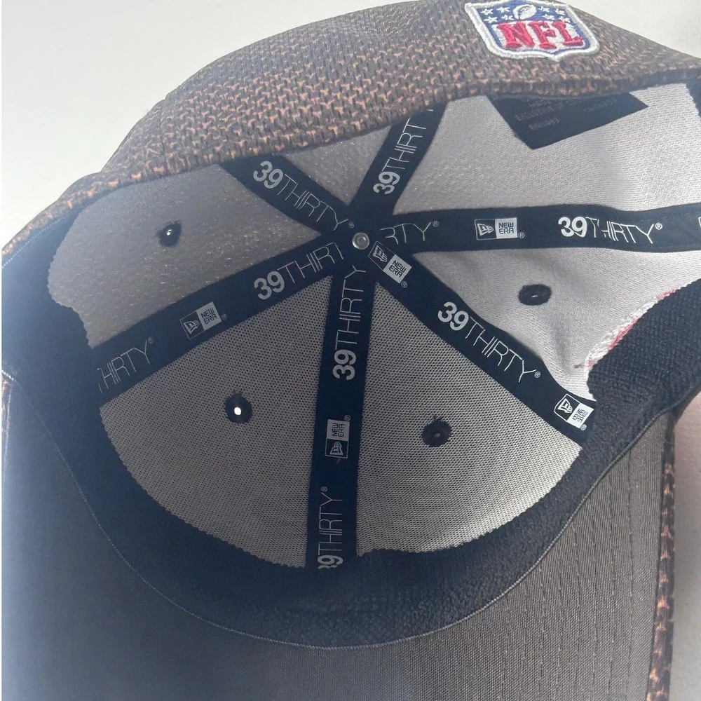 New Era Cleveland Browns‎ NFL 39THIRTY On-Field Hat Brown Small-Medium NEW